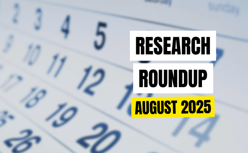 Research Roundup #3