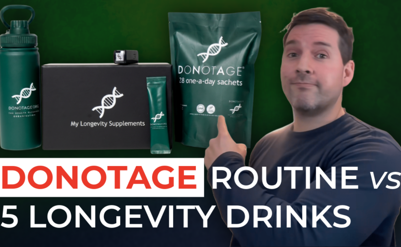 DoNotAge Routine vs. Five Other Longevity Drinks, Part 1